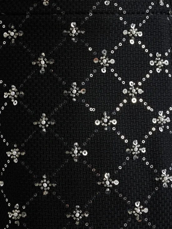 NADINE MERABI Sofia Sequin Cocktail Dress Size 12/Medium - Picture 5 of 8